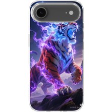 Karsu Design iPhone 17 Air Uyumlu Baskılı Şeffaf Telefon Kılıfı | Koleksiyon: Tiger Energy