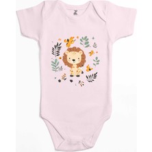 Şirin Fil Renkli Bebek Body Zıbın