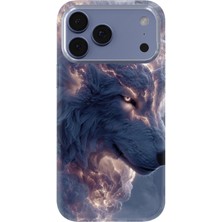 Karsu Design iPhone 17 Pro Uyumlu Baskılı Şeffaf Telefon Kılıfı | Koleksiyon: Alpha Wolf