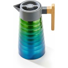 Elista Cooker 2 Litre Çelik Termos Bambu Saplı