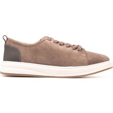 Erkek Sneaker OG-415 John May Vizon Süet-Gri Deri