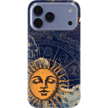 Karsu Design iPhone 17 Pro Uyumlu Baskılı Şeffaf Telefon Kılıfı | Koleksiyon: Moon Phases