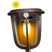 Blue Apple Güneş Enerjili Hareket Sensörlü, Cob LED Duvar Aplik / BA-SL18