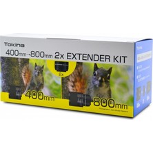 Tokina Tokına Szx Super Tele 400MM F8 Reflex Mf C-Rf Lens ve 2x Extender Kit