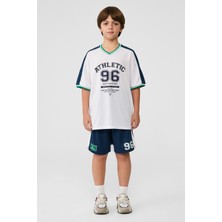 NBT Jeans Bg Store Erkek Çocuk Beyaz Tshirt