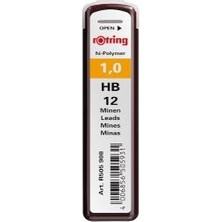 Rotring Versatil Kalem Ucu Min Hi-Polymer Hb 0.9 Mm S0312700 (10 Tüp)