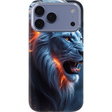 Karsu Design iPhone 17 Pro Uyumlu Baskılı Şeffaf Telefon Kılıfı | Koleksiyon: Majestic Lion