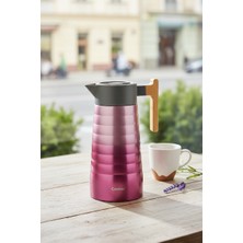 Elista Cooker 2 Litre Çelik Termos Bambu Saplı