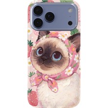 Karsu Design iPhone 17 Pro Uyumlu Baskılı Şeffaf Telefon Kılıfı | Koleksiyon: Soft Girl Clean Aesthetic