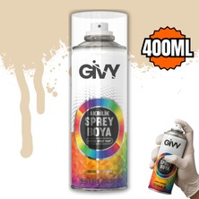 Givy Akrilik Sprey Boya Fildişi Krem RAL1015 400 ml Sbx