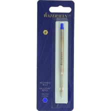 Waterman Tükenmez Kalem Yedeği Fine Mavi Tekli Bls W1964016