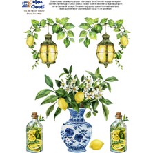Mavi Sanat Ütü ile Rub On Transfer Kağıdı A4 Model No: 0010