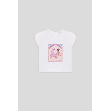 GB Baby Bg Store Kız Bebek Beyaz Tshirt