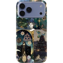 Karsu Design iPhone 17 Pro Uyumlu Baskılı Şeffaf Telefon Kılıfı | Koleksiyon: Mystical Symbols