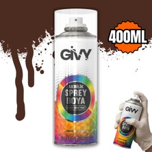 Givy Akrilik Sprey Boya Kahverengi RAL8016 400 ml Sbx