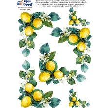 Mavi Sanat Ütü ile Rub On Transfer Kağıdı A4 Model No: 0008