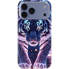 Karsu Design iPhone 17 Pro Max Uyumlu Baskılı Şeffaf Telefon Kılıfı | Koleksiyon: Tiger Energy