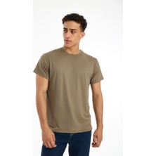 Nord Saga Regular Kesim Bisiklet Yaka Premium T-Shirt