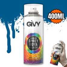 Givy Akrilik Sprey Boya Boncuk Mavi RAL5017 400 ml Sbx