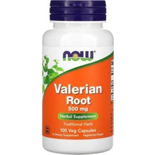 Now Foods,valerian Root 500 Mg 100 Veg Capsules.