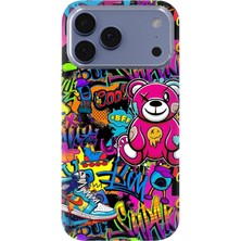 Karsu Design iPhone 17 Pro Uyumlu Baskılı Şeffaf Telefon Kılıfı | Koleksiyon: Grafitti Street Art