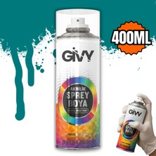 Givy Akrilik Sprey Boya Turkuaz RAL5018 400 ml Sbx