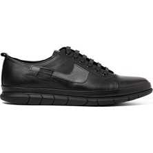 Erkek Sneaker OG-3722 John May 101-1203 Siyah Dolaplı-Gri Atlas