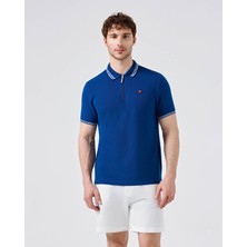 Ellesse Pamuklu Mavi Erkek Polo Yaka T-Shirt 6SM5051
