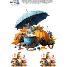 Mavi Sanat Ütü ile Rub On Transfer Kağıdı A4 Model No: 0017