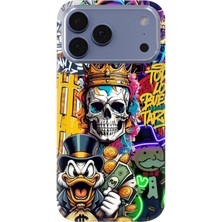 Karsu Design iPhone 17 Pro Max Uyumlu Baskılı Şeffaf Telefon Kılıfı | Koleksiyon: Drip Art