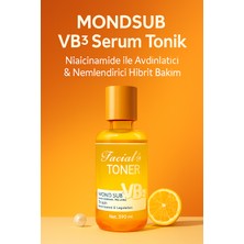 MONDSUB Serum Tonik – Niacinamide + Alpha-Arbutin ile Lekelere Karşı 390ML
