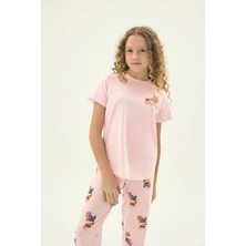 Zeyzey 8981 Kız Ç. Baskılı Pijama Takım
