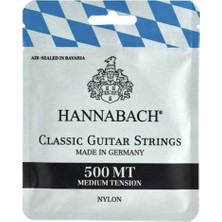 Hannabach 500MT Klasik Gitar Takım Tel Medium Tension