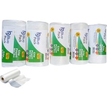 Ecoflex Çöp Torbası Mini Boy Küçük 40'lı 5 Rulo 40X50 Çöp Poşeti Blpck