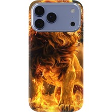 Karsu Design iPhone 17 Pro Max Uyumlu Baskılı Şeffaf Telefon Kılıfı | Koleksiyon: Majestic Lion