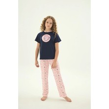 Zeyzey 8999 Kız Ç. Baskılı Pijama Takım