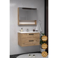 Teta Home Batum 65 Cm Mdf Banyo Dolabı Seti