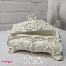 Yoyomold Vintage Desenli Kapaklı Kutu Silikon Kalıp