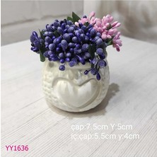 Yoyomold Kalp Çıkıntılı Saksı Silikon Kalıp