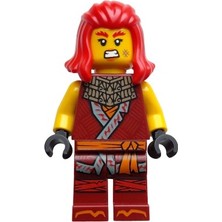 LEGO Minifigür Ninjago Wyldfyre Dark Red Tunic NJO0923