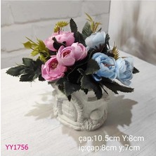 Yoyomold YY1756-MASAL Ev Saksı Kenarı Mantarlı Silikon Kalıp