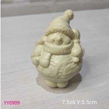 YOYOMOLD YY0909 Atkı ve Bereli Kardan Adam Silikon Kalıp