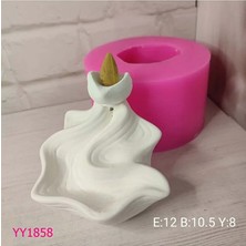 Yoyomold YY1858-GERI Akış Tütsülük Yayılarak Gelen Model Silikon Kalıp