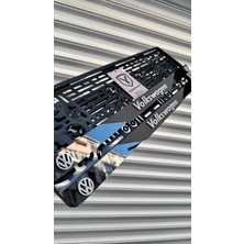 Yuzdeyuzoto Koku Hediyeli' 2 Adet Volkswagen Uyumlu Mat Pleksi Plakalık