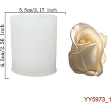 Yoyomold YY5973 Gerçekçi Gül Silikon Kalıp