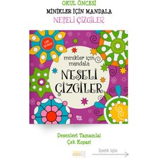 Parodi Yayınları Minikler Için Mandala Boyama Kitabı - Okul Öncesi - Küçük Mandalacı