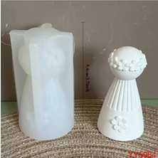 Yoyomold YY5964 Noel Meleği Biblo Mum Silikon Kalıp