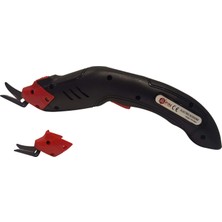 dm dikişmarket Pın Şarjlı Kumaş Kesim Makası (YEDEK UÇLU)Taşınabilir Şarj Edilebilir Elektrikli Çok Amaçlı Kumaş Kesim Makası