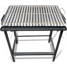 Karali Kuzine Özel Yapım Kalın Krom Mangal