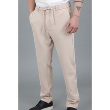 Stil Kombin Diagonel Kumaş Jogger Pantolon CPT-5_0436